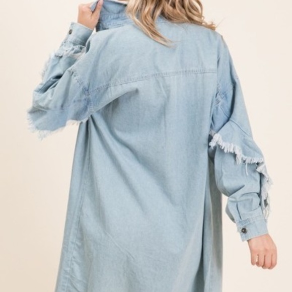 unique jean tunic - Picture 3 of 4